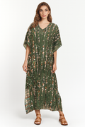 Boho dames kaftan met relaxte pasvorm – Salenya