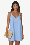 Boho midi zomerjurk met chiffonlook voor dames – Mireille