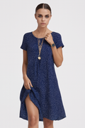 Bohemian midi zomerjurk met V-hals – Camille