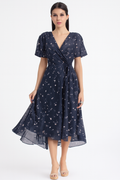 Boho casual damesjurk met gradient print – Yara