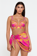 Bohemian Push-up Zwemkleding met Cover-up voor Verfijnde Strandlook – Solviera