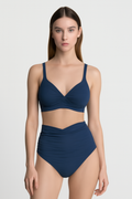 Bikini dames hoog getailleerd ruches flatterend – Noelia