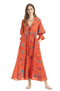 Bohemian Zomerjurk met Kantdetails voor Dames – Odessa