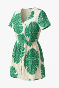 Botanische Romper Tropisch Lichtgewicht Zomerstijl – Nuvassa