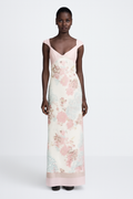 Zomerjurk Midi Kantdetail Flatterend Silhouet – Cupido