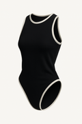 Corrigerend Badpak Hoge Hals Slanke Pasvorm – Selvara