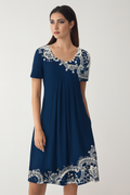 Bloemenprint Zomerjurk met Zakken en Ronde Hals – Sophie