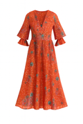 Bohemian Zomerjurk met Kantdetails voor Dames – Odessa