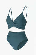 Bikini dames hoge taille sneldrogend elegante pasvorm – Liora