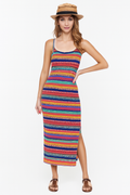 Zomerjurk dames luchtig kleurrijk comfortabel strand – Sophie