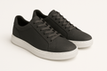 Heren Textuur Camo Leren Casual Sneakers - Textur