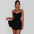 Elegante Satijnen Mini Dress - Satin Siren Mini Jurk