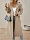 Tijdloze lange trenchcoat voor dames – Sophie