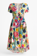 Boho casual damesjurk met gradient print – Yara