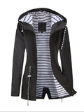 Waterdichte damesjas met stijlvol design – Naomi