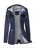 Waterdichte damesjas met stijlvol design – Naomi