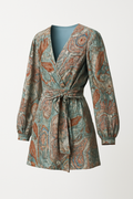Zomerjurk met retro print en taille-accent – Elvira