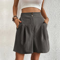 Dames cargo shorts met zakken en vintage look – Tess