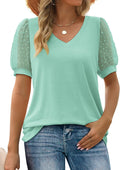 Elegante V-hals Top voor Dames – Lena