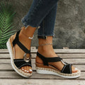 Stijlvolle dames sandalen met verstelbare bandjes - Avilora
