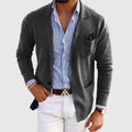 Heren blazer van premium katoen met moderne pasvorm – Alaric
