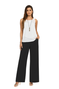 Zomer Set Dames Lichtgewicht Elegant Bladprint – Elvarra