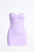Zoan Mini Jurk in Lavendel - Nerissa