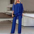 Elegante dames set met broek en top – Yara