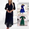Lichtgewicht chiffon zomerjurk voor dames zonder voering – Livia