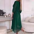 Lichtgewicht chiffon zomerjurk voor dames zonder voering – Livia