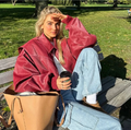 Trendy Rode Jas voor Elke Gelegenheid – Sophie
