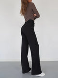 Dames wijde pantalon elegant comfortabel en tijdloos design – Nayira
