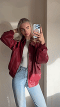 Trendy Rode Jas voor Elke Gelegenheid – Sophie