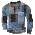 Warme herentrui met geometrische print voor winter – Martijn