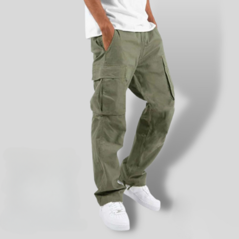 Regular fit heren cargo broek met moderne look – Tobias