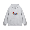 Geborduurde winter hoodie met hondje – Cozy Pup