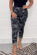 Camouflage Broek Dames Comfort Chic Look – Revyra