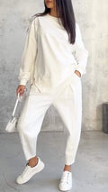 Casual elegante lente outfit voor dames – Maureen