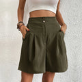 Dames cargo shorts met zakken en vintage look – Tess