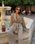 Linnen kimono set dames voor lente en zomer – Mila