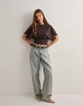 Dames top met taille-accent en moderne pasvorm – Elvira