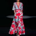 Zomerse damesjurk met bloemenprint en comfort – Fayla