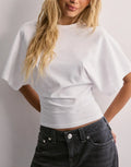 Dames top met taille-accent en moderne pasvorm – Elvira
