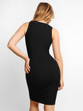 Comfortabele Midi Jurk Met Ondersteuning – Jade