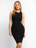 Comfortabele Midi Jurk Met Ondersteuning – Jade