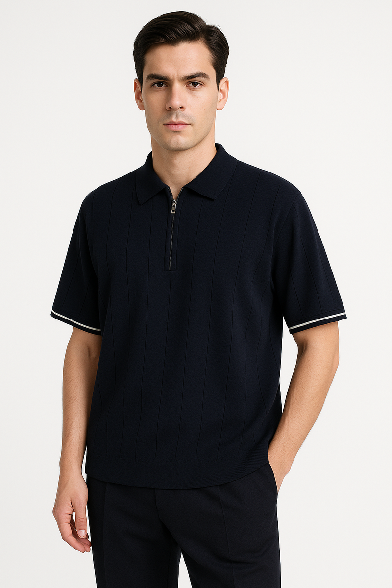 Heren superzachte klassieke polo met korte mouwen – Daniel