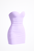 Zoan Mini Jurk in Lavendel - Nerissa