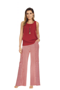 Zomer Set Dames Lichtgewicht Elegant Bladprint – Elvarra