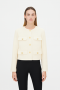 Zakelijke Blazer met Metalen Knopen – Diana