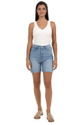 Casual denim dames shorts met zakken – Milou